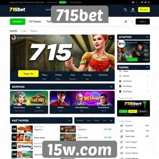 Avaliação da interface e usabilidade do 715bet